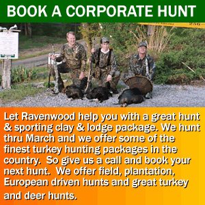 Corporate Hunts at Ravenwood Lodge, Topeka Kansas